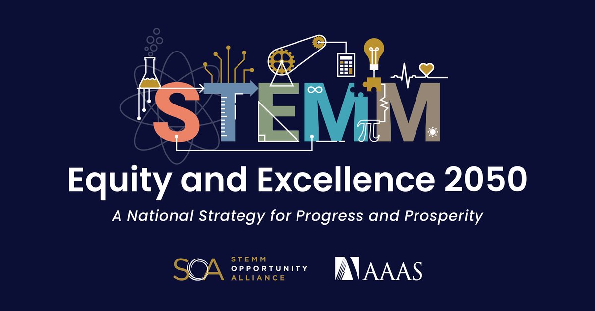 APSphysics's tweet image. We’re proud to partner with @SOA_2025 to build a STEMM ecosystem rooted in equity, inclusion, and scientific excellence by 2050. Here’s how we’ll do it: go.aps.org/3USwGOJ. #STEMMForAll