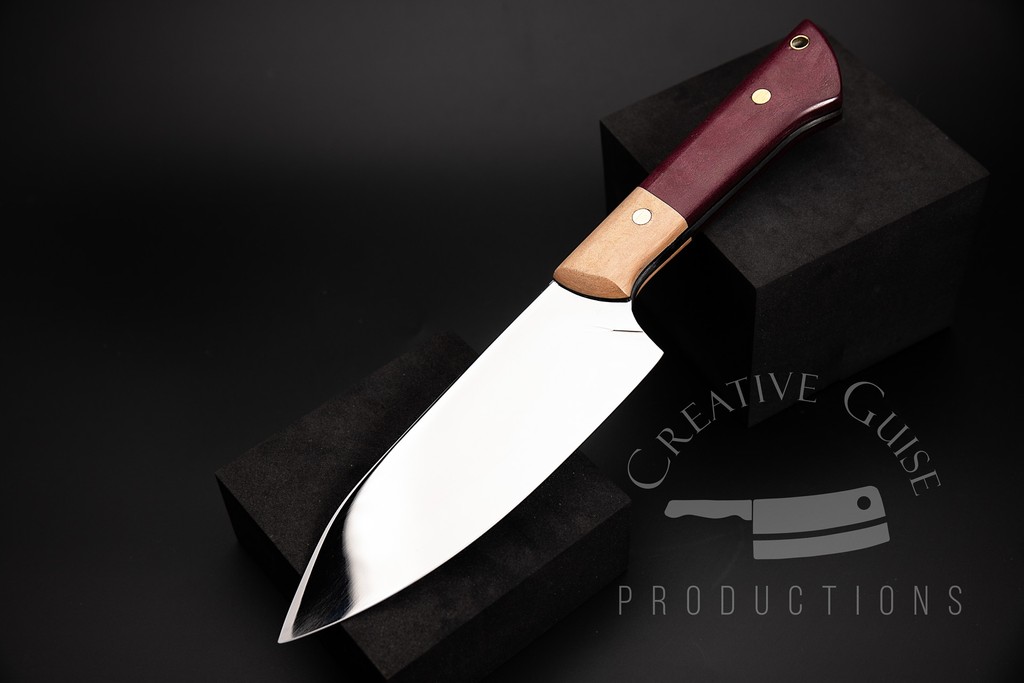 Carnivore Chef and Carnivore Carver Two Piece Kitchen Knife Kit with Maroon and Bone Segmented Scales.

l8r.it/HLTw

Available now!  Link in Bio! 

#KitchenKnife #ChefKnife #Chef #knifelife #knives #edc #knifemakers