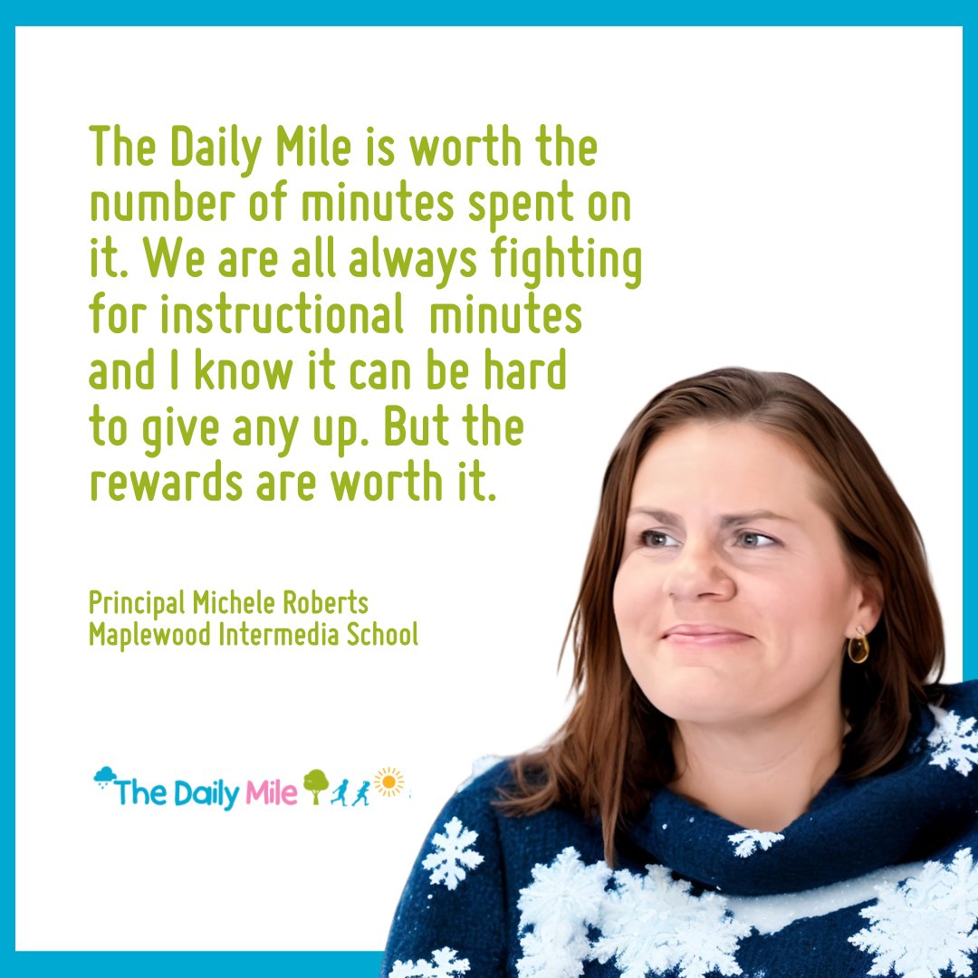 ✨ Wise words from Principal Michele Roberts at Shawnee Local School District! 🏫⏰ Every minute spent moving and connecting with our health is an investment in our students' well-being. 💪💖 Let's prioritize wellness, one step at a time! #ShawneeFitForLife #Community #DailyMile