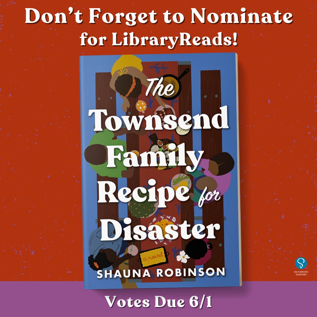 Stop whatever you're reading and pick up THE TOWNSEND FAMILY RECIPE FOR DISASTER 💕