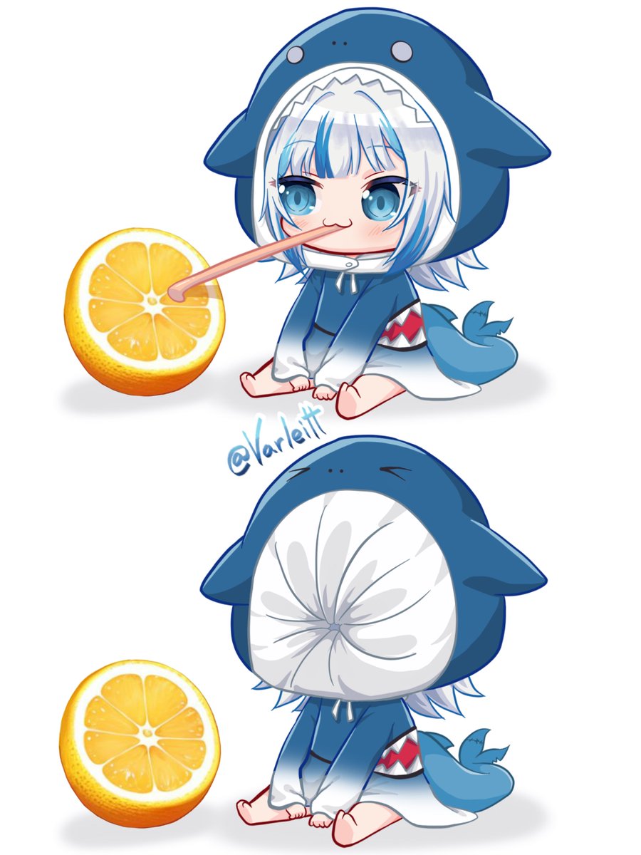 Lemon Shark 🍋🦈
#gawrt #ホロライブ