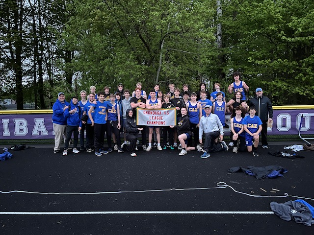 Congratulations to boys varsity track team for being the OHSL division champs for Spring 2024! The 3-0 league dual meet record clinched 1st place for the team after last night's win up at Hannibal! #GoLakers @blackwell_phil @CazAthleticAssn