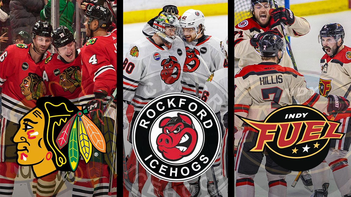 📰NEWS: Blackhawks, IceHogs Agree to ECHL Affiliation Extension with Indy Fuel Read more➡️icehogs.com/news/blackhawk…