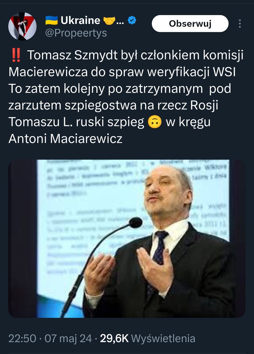 Zdemaskowane już dawno kacapskie konto dezinformacyjne @Propeertys i sowiecka znajomość Polski i języka polskiego. Komisja weryfikacyjna ds. nieruchomości pomyliła im się z komisją weryfikacyjną WSI oraz cudowne 'w kręgu Antoni MaciArewicz'.