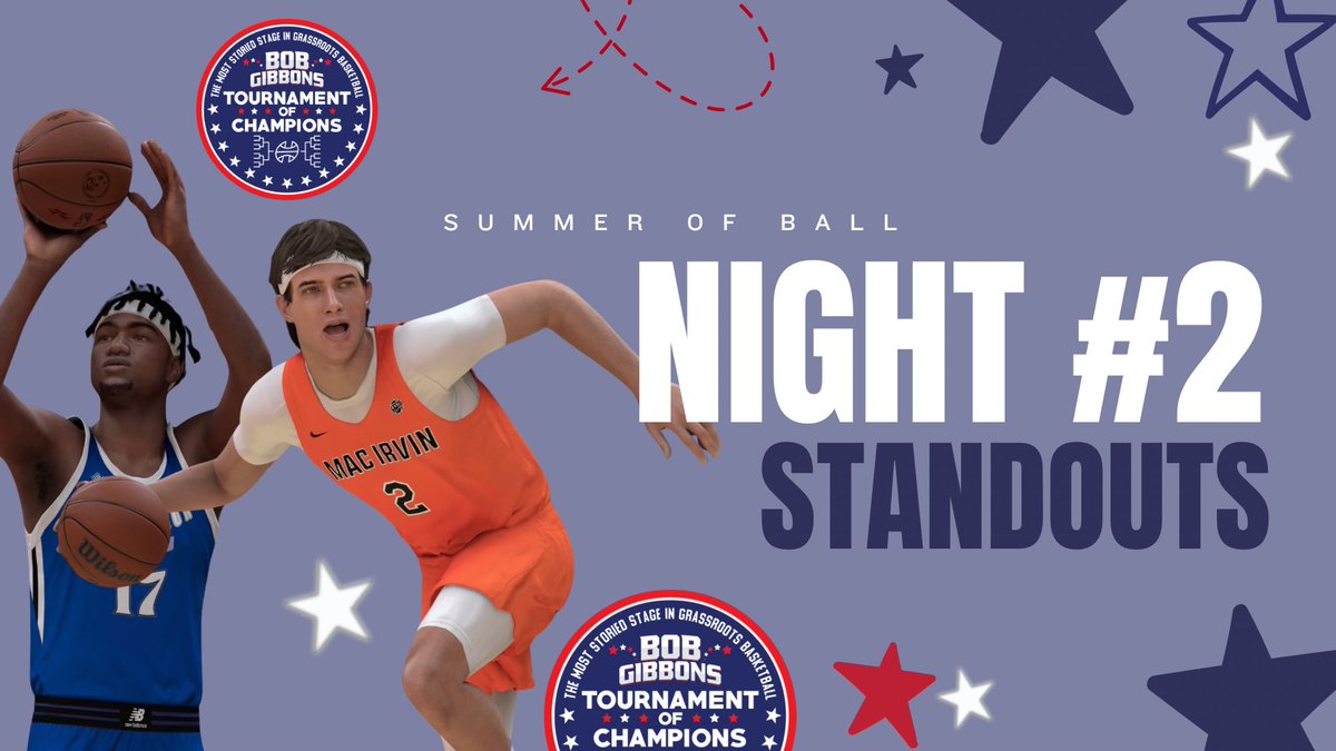 Night #2 Standouts at the <a href="/SummerOfBall/">S.O.B.</a> Bob Gibbons Tournament Of Champions 💫

[1/2]

<a href="/xFreeCam/">cam🧙🏽‍♂️</a> 
<a href="/2600Kb/">lilKbskii</a> 
<a href="/T_Goode3/">wordamytimbs-</a> 
<a href="/OrlandoNicksion/">Orlando Nicksion</a> 
<a href="/IiidmT/">SaveMyHood 🥷🏽</a> 
<a href="/KillaCapalot_/">Killa 🖤</a> 

💫 — <a href="/iNetworkSports/">iNetwork</a> <a href="/yeynotgaming/">LVI YEY</a>