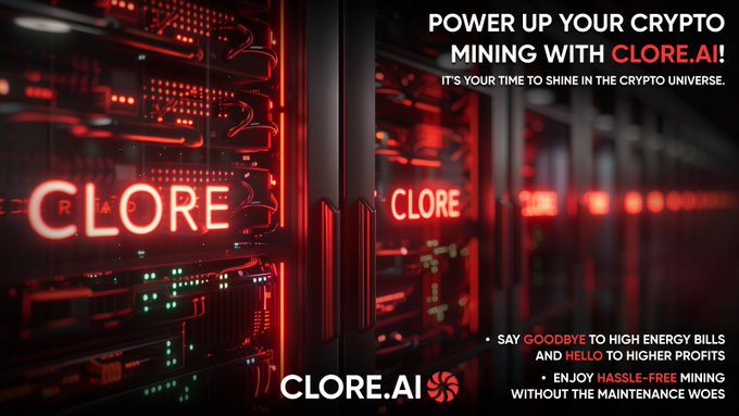 $CLORE THREAD EXPLAINED‼️💥🚀 
Clore.AI presents itself as a versatile platform offering distributed GPU supercomputing services. It allows users worldwide to access and rent GPU computing nodes for various high-demand computing tasks. This capability is
