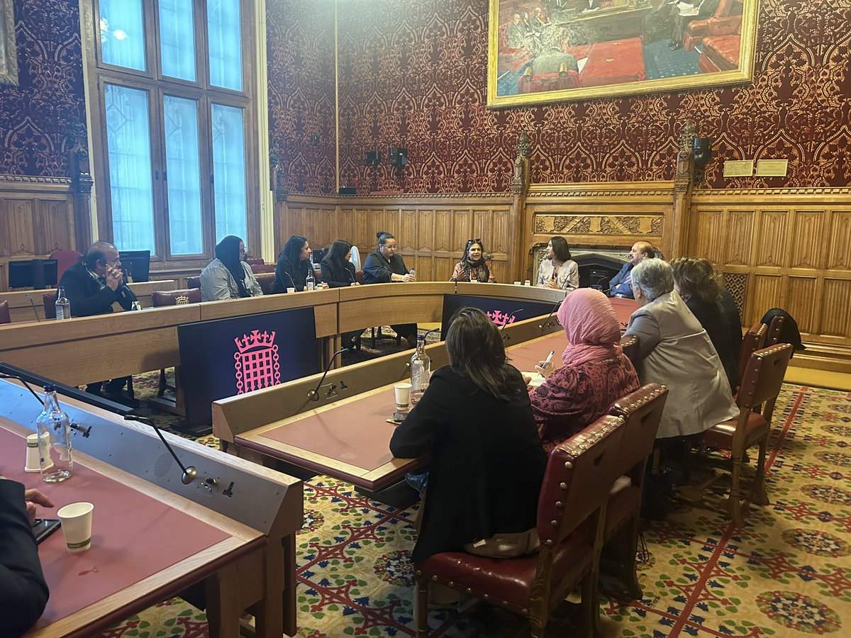 Honoured to have hosted the legend that is @AzmiShabana yesterday at the House of Lords to mark her 50 years in cinema and hear about her social activism. Her advice to her younger self is keep doing the same and more of it.