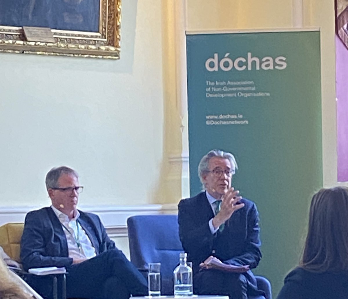 “We talk of a climate emergency. But it’s really a whole earth emergency….this earth emergency requires a humanitarian revolution.” 🌎- @HSlim_Oxford at #DochasAt50 panel on adapting humanitarian action in a climate emergency.