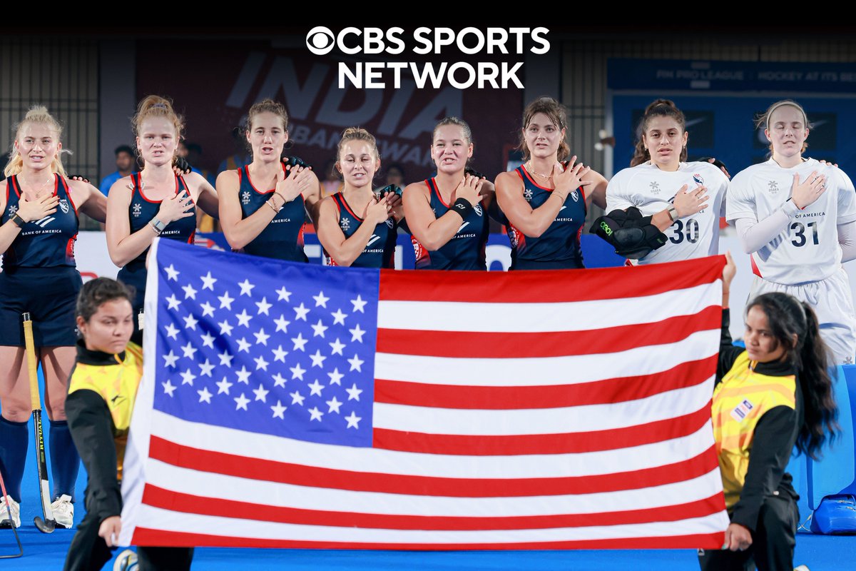 USA Field Hockey is pleased to announce that @CBSSportsNet will air two of the USWNT’s matches at the upcoming mini-tournament of the 2023-24 @FIH_Hockey Pro League, taking place in London, England. bit.ly/3UQJIMB