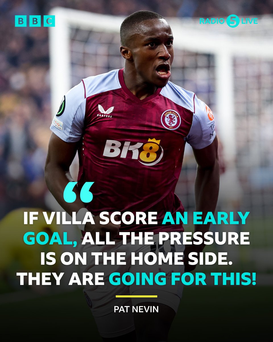 Can Villa make a quick start in Piraeus? 🏃💨 Listen to all the build-up to Olympiakos 🔴 v 🟣 Aston Villa from 7pm on @BBCSounds #BBCFootball #UECL #AVFC