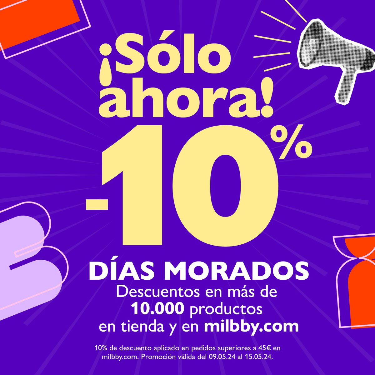 Si tú eres más de manualidades o bellas artes, ¡no te pierdas nuestros Días Morados y consigue todos tus materiales con descuento! #manualidades #bellasartes