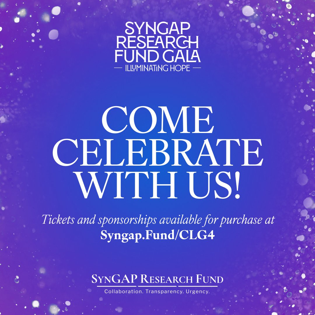 The 4th annual SynGAP Research Fund Gala will once again be a #Celebration of 68-year-old Caren Leib's incredible life! Join us October 18 to be inspired - tickets, sponsorships, & more - Syngap.Fund/CLG4 Past years' videos - Syngap.Fund/CLG #CLG4 #SYNGAP1 #Gala