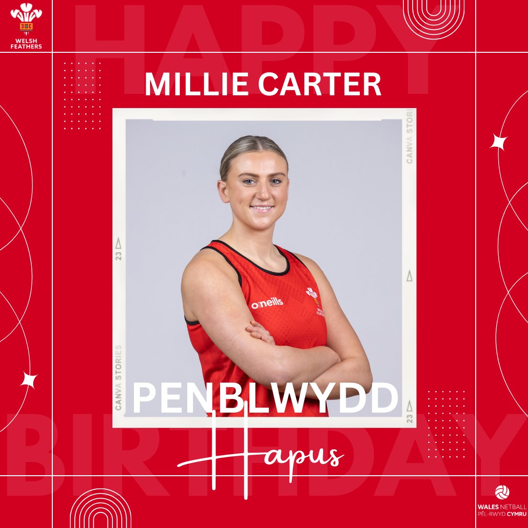 Join us in wishing Welsh Feathers long squad athlete Millie Carter a Penblwydd Hapus 🥳🏴󠁧󠁢󠁷󠁬󠁳󠁿