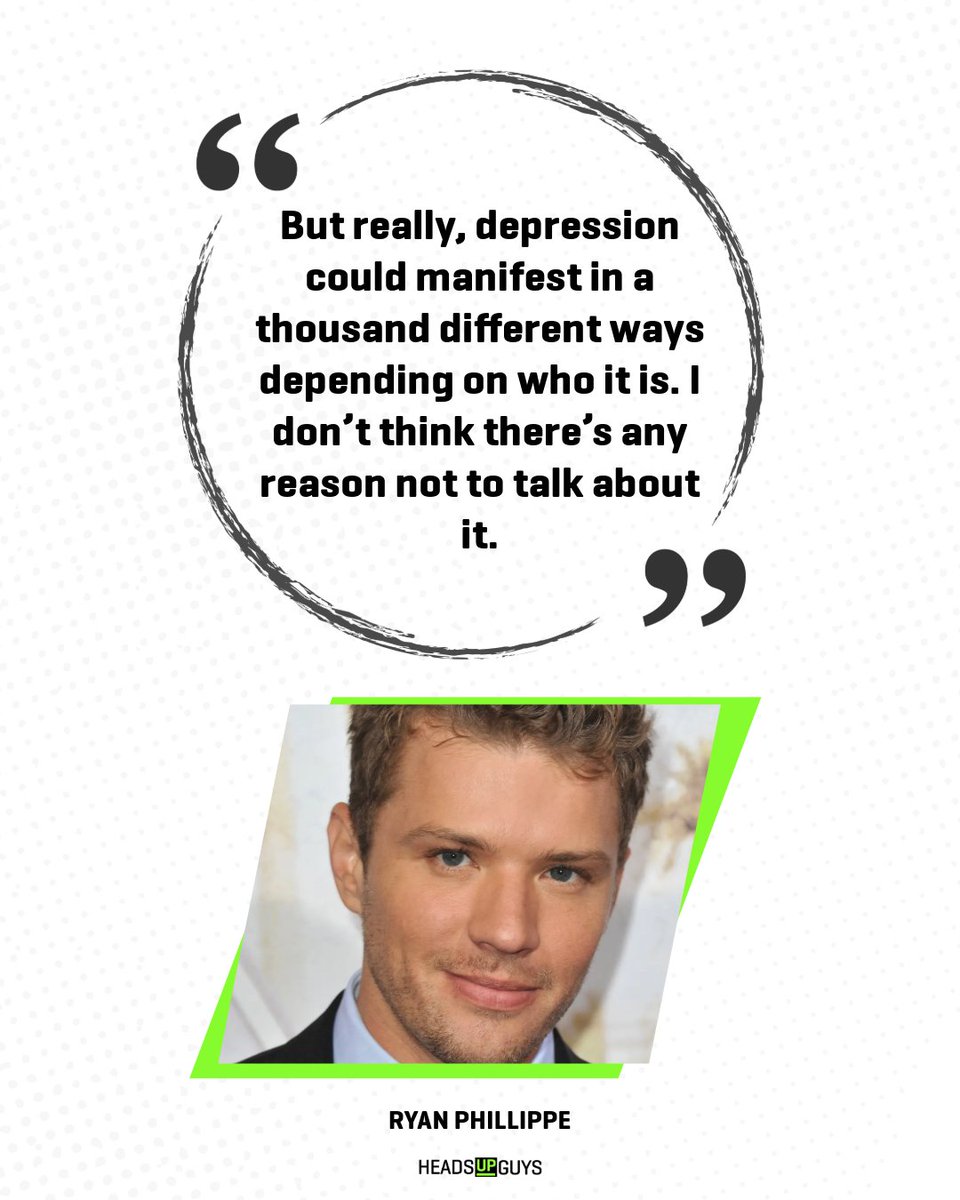 “I think people fear being stigmatized or treated in a blanket fashion, which is sometimes the response to someone who says, ‘I struggle with depression’…' Actor Ryan Phillippe opened up about his experiences with depression. people.com/celebrity/ryan…