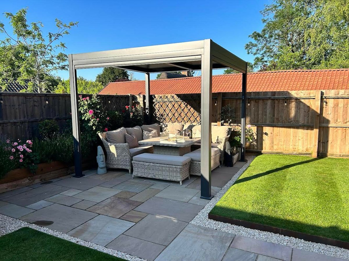 HUGE SELECTION OF GARDEN PERGOLAS! IN STOCK & ON DISPLAY SHADOW METAL from only £999! THE CUBE ALUMINIUM from £2199 NOVA TITAN WALL-MOUNTED from £1999 NOVA TITAN PLUS LED (remote/App-controlled powered roof vents!) from £2999 >tinyurl.com/2443b9ra #GardenPergolas #PergolaDeals
