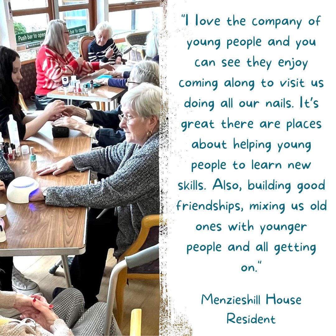 Whilst our focus is supporting young people, we love to find ways of involving the local community. Each week, our beauty students visit care homes to practice their treatments and we love to see the positive impact on the residents as well 🌟 #CommunitySupport #BrighterFuture
