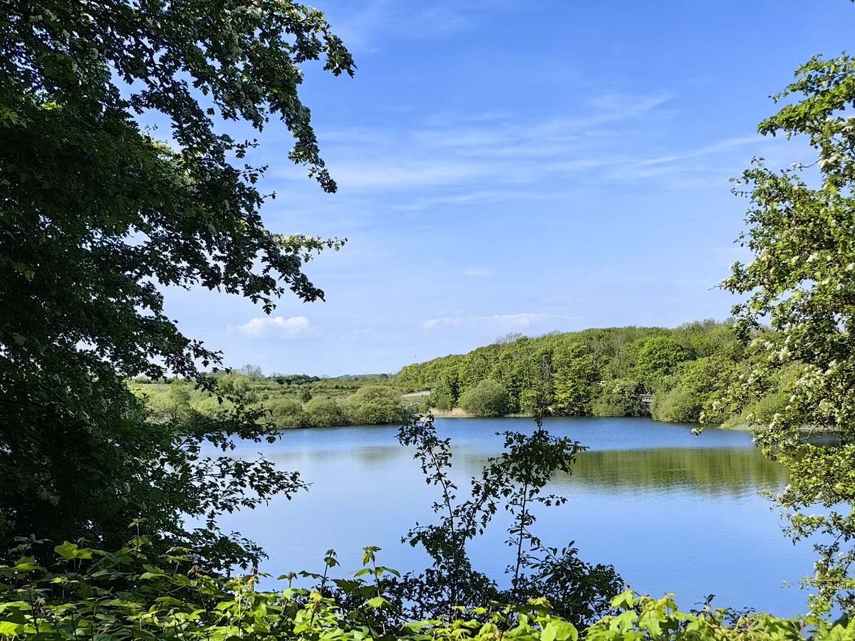Cosmeston Lakes, Vale of Glamorgan. @S4Ctywydd Afternoon of 9th May 2024