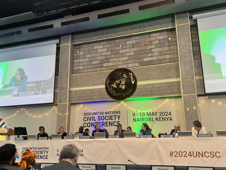 Great to have all the co-facilitators of the #PactfortheFuture, #GlobalDigitalCompact and #DeclarationoffutureGenerations at the #2024UNCSC as they engage CSOs to ensure the outcome document has input from all stakeholders