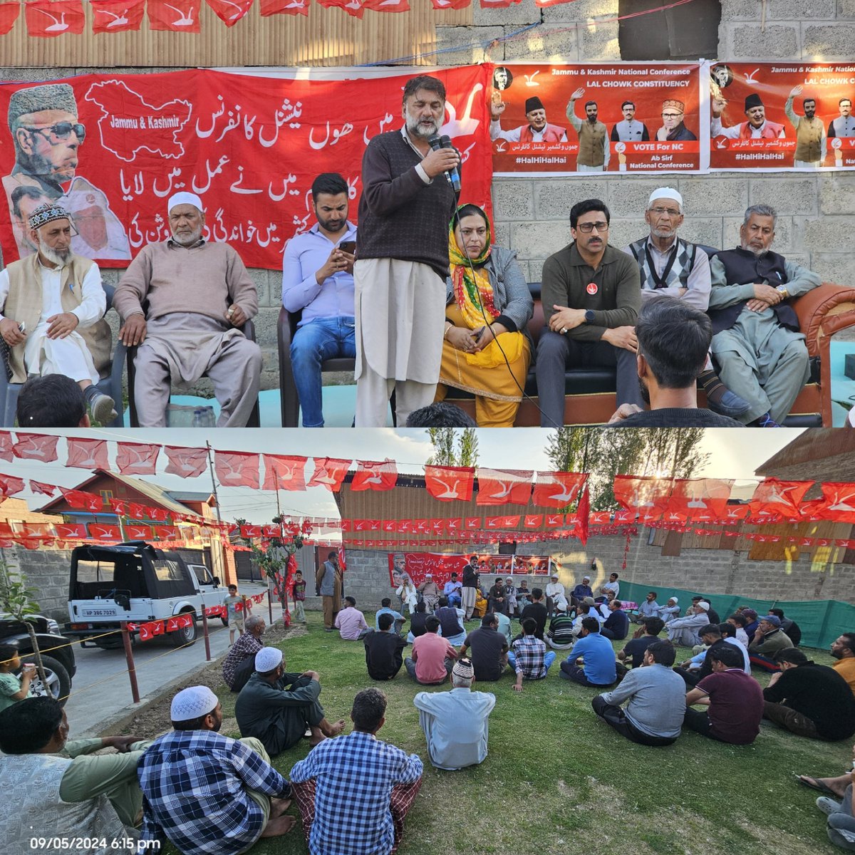 Continuing public outreach for @JKNC_
parliamentary elections candidate @ruhullahmehdi sb presided over meeting at khanmouh in Lal chowk Constituency
Urged people to support and vote for #nationalconference