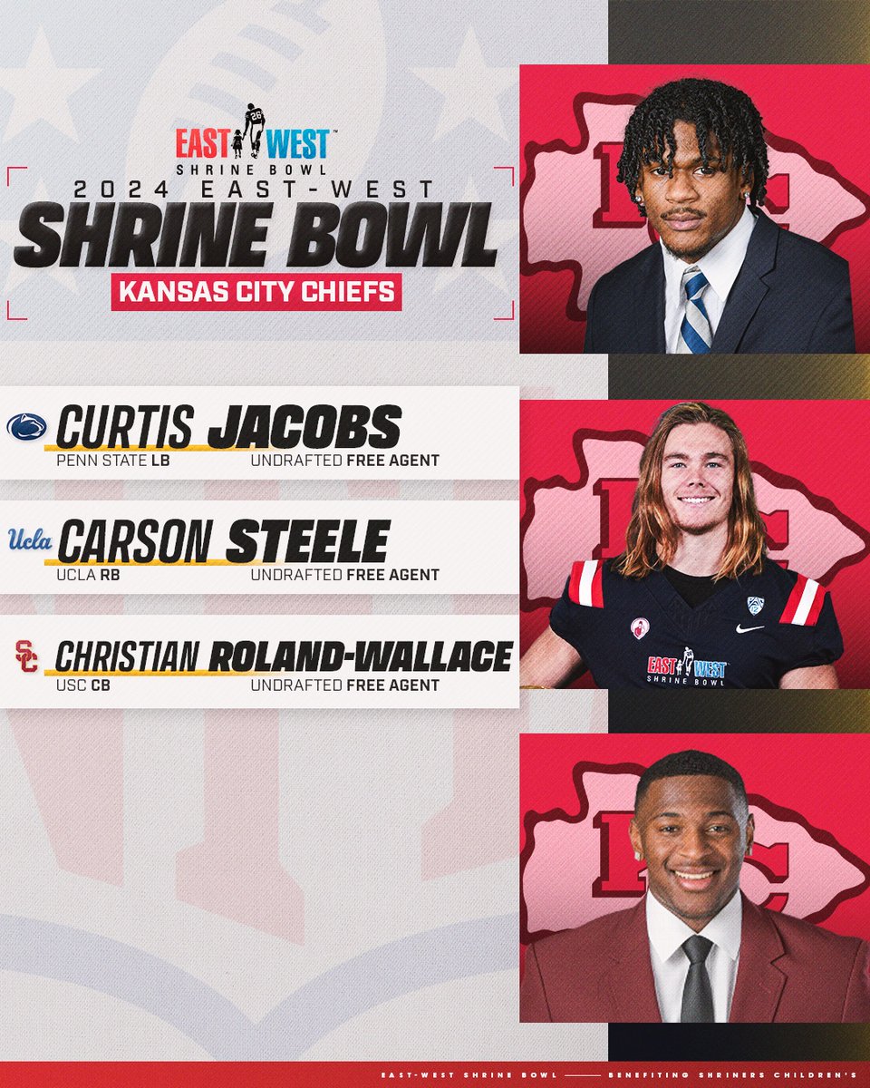 From the #ShrineBowl to the defending champs! 💫 Hunter Nourzad (@NourzadHunter) 💫 CJ Hanson (@chris330196) 💫 Ryan Rehkow (@r_rehkow24) 💫 Fabien Lovett (@fabo_54) 💫 Curtis Jacobs (@CurtisUpNext23) 💫 Carson Steele (@carsonsteele30) 💫 Christian Roland-Wallace