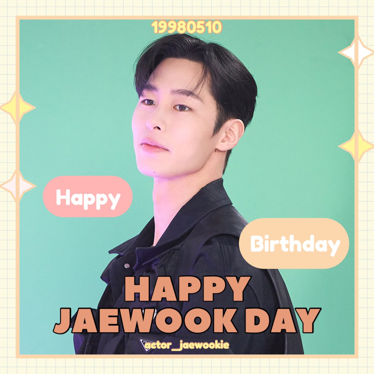 HAPPY BIRTHDAY🎂
HAPPY JAEWOOK DAY 
🥳생일 축하합니다🫶🏻

#이재욱 #LeeJaeWook