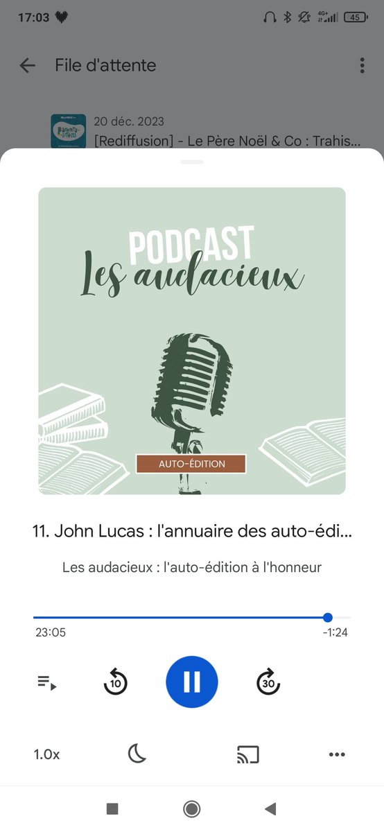 Un annuaire pour auto édite, ça vous dit de vous y inscrire ? J'ai découvert ça dans le podcast suivant (j'ai pas vérifié que le lien fonctionnait) 
Je m'y inscris sous peu je vous dirai quoi ! 

podcasts.google.com/feed/aHR0cHM6L…