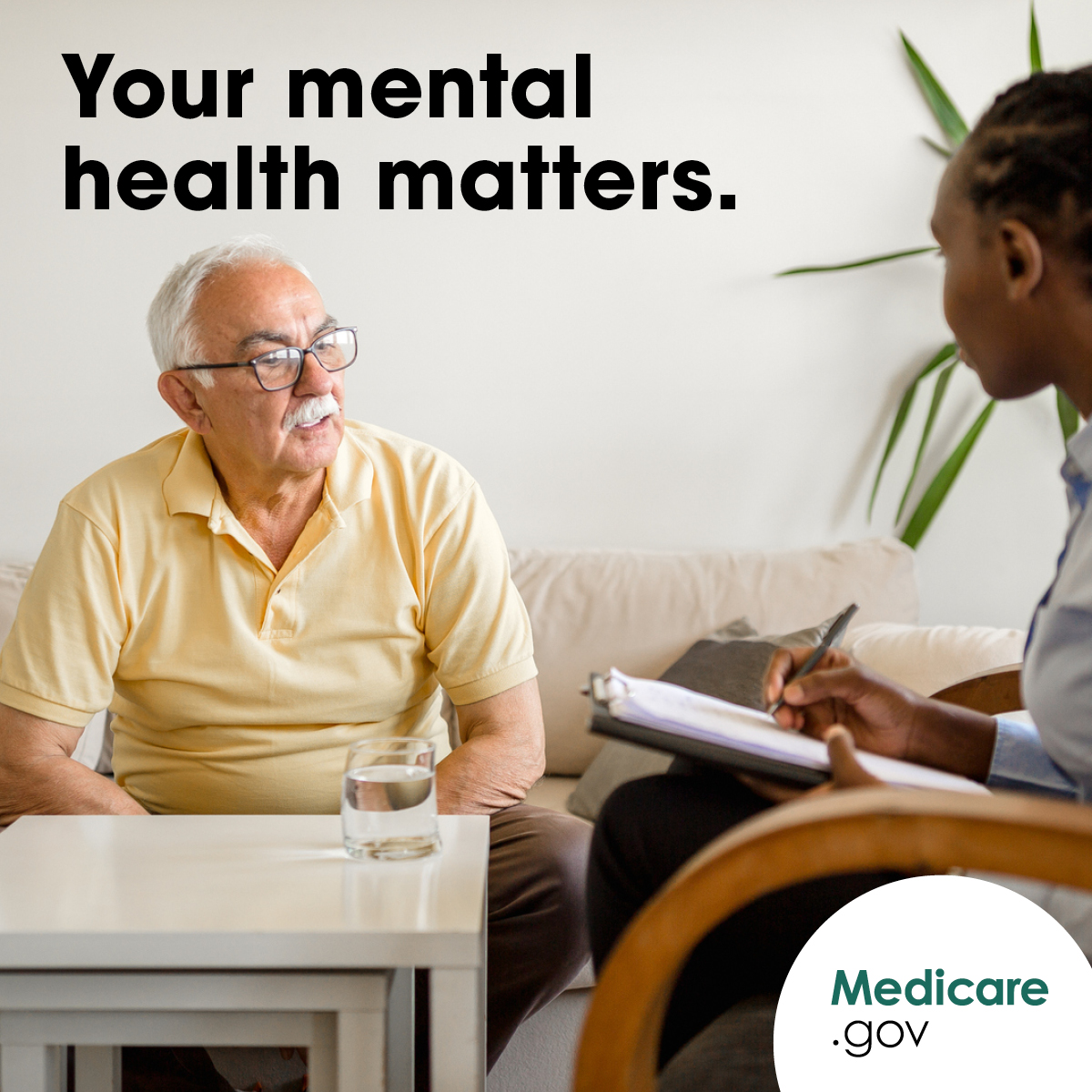 Taking care of your mental health is important at every stage of life. Talk with your doctor to see if mental health services are right for you—Medicare covers many of them: go.medicare.gov/3wil7XL