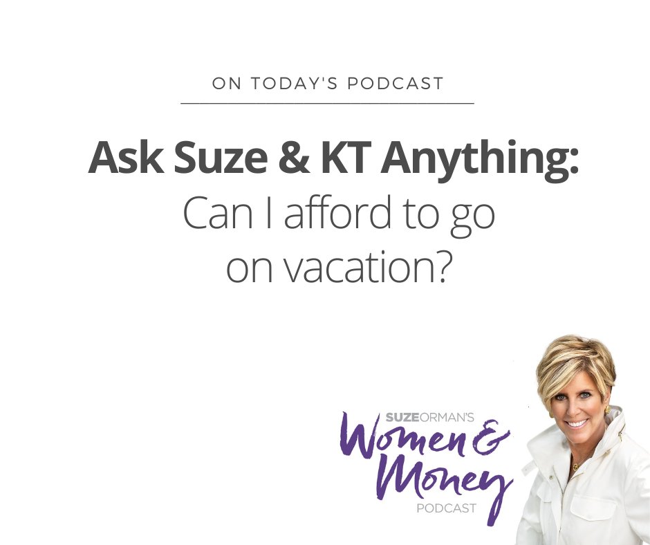 🎙️On today's podcast, I answer questions about #emergencyfunds, #creditcarddebt, leaving assets to children, reverse mortgages, plus a “Can I Afford It?” quizzy and so much more! Let's get started! 👉suzeorman.com/podcast #WomenAndMoney #FinancialAdvice