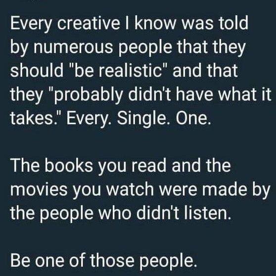 Never be realistic. Always shoot for the ‘impossible’ & create excellence. 👏🏻🏆🔥 #blacksheeprocksyou #beyou #doityourway #standout #defyodds #create #musician #artist #rocknroll #original #music #purpose #passion