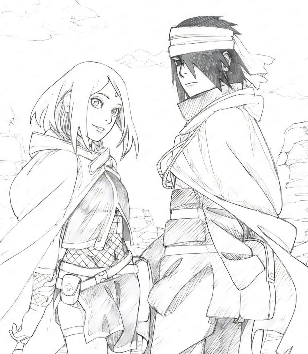 sometimes I wish that Sasuke and Sakura never came back to Konoha and just traveled in the woods together forever :(.