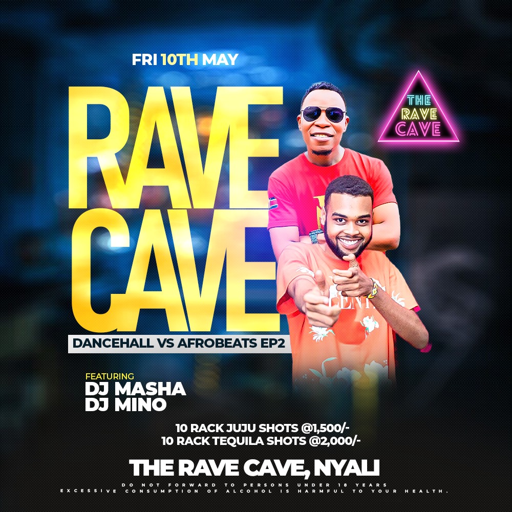 This Friday, 🔥🔥 we are back at Rave Cave, Nyali with another episode of Dancehall Vs Afrobeats. See You All! 😎 #DjMashaLive #TheThrillingExperience #Holiday #Mombasa #Mpesa
