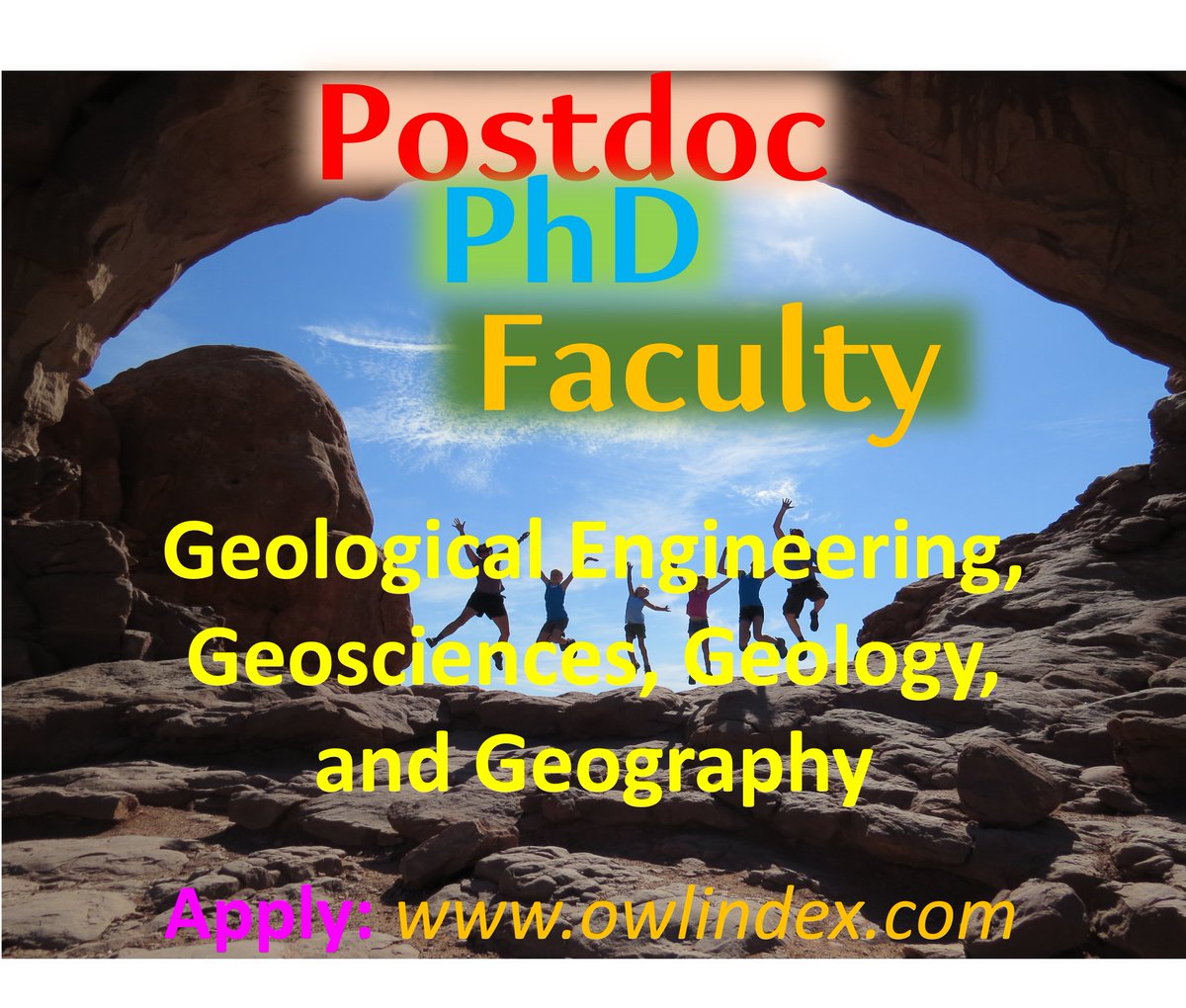PhD, Postdoc, and Faculty/Lecturer positions:
owlindex.com/oi/DkLnnq9i

#owlindex #PhD #PhDposition #phdresearch #phdjobs #master #Research #researchers #Faculty #Assistant #Associate #FullProfessor #positions #facultyjobs #lecturer #geology #Geographical #geography @owlindex