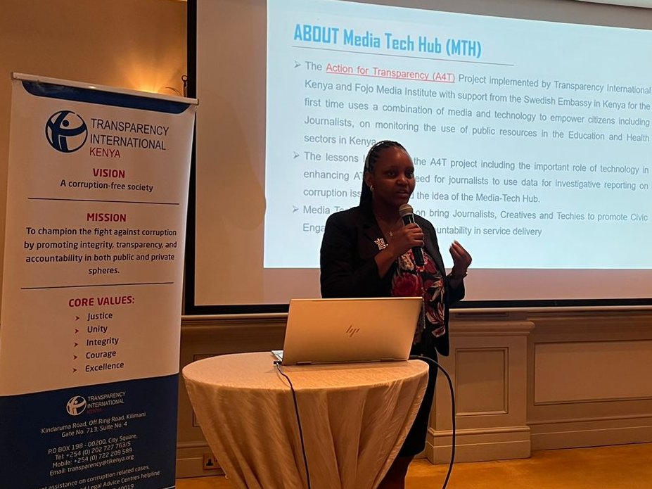 As the 2nd phase of the Media Tech Hub project comes to an end, <a href="/TIKenya/">TI-Kenya</a> appreciates you for consistently walking with the project team in achieving the overall mandate; combining media and tech to empower citizens including journalists on monitoring the use of public resources