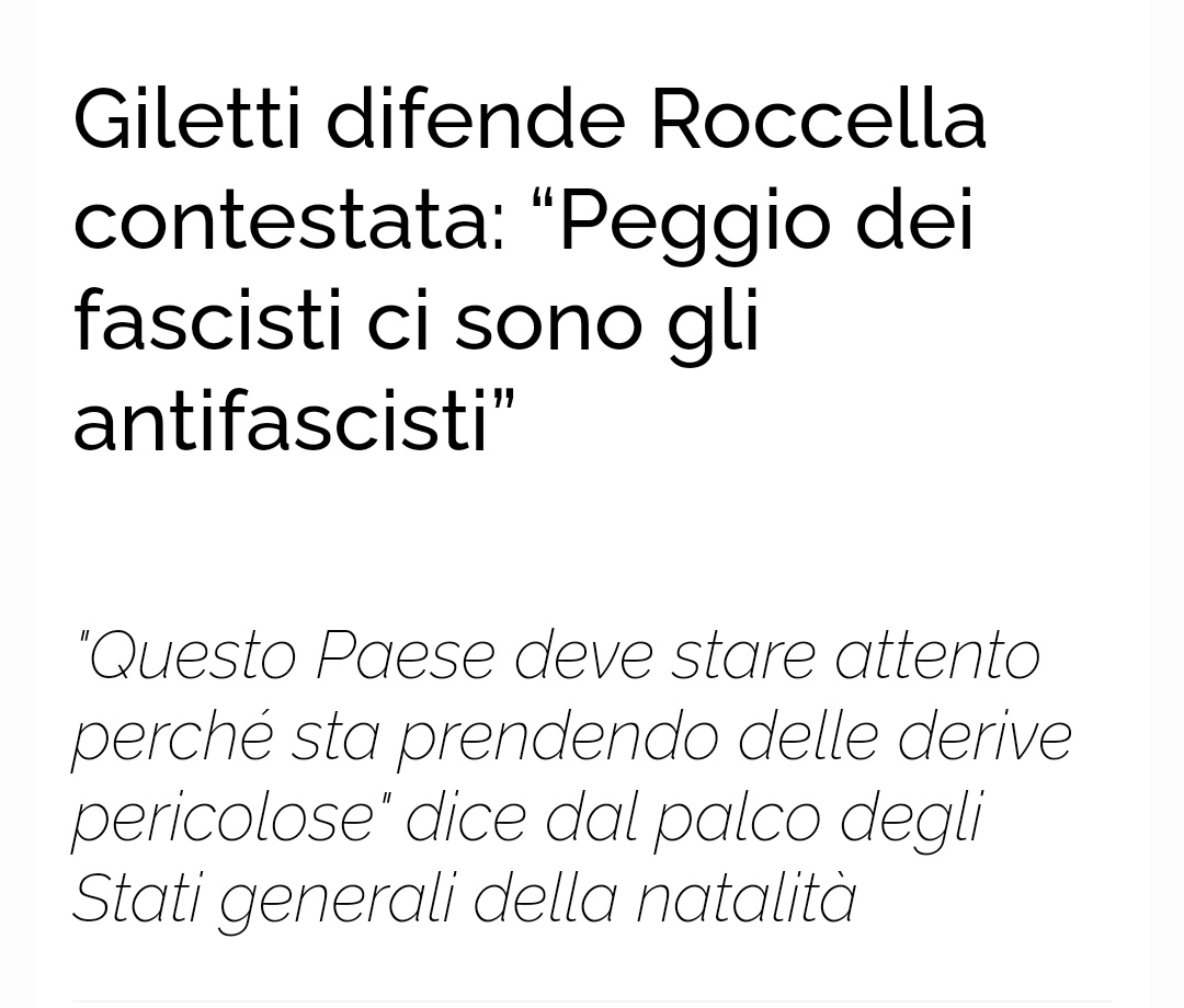 Giletti chi? 🤡