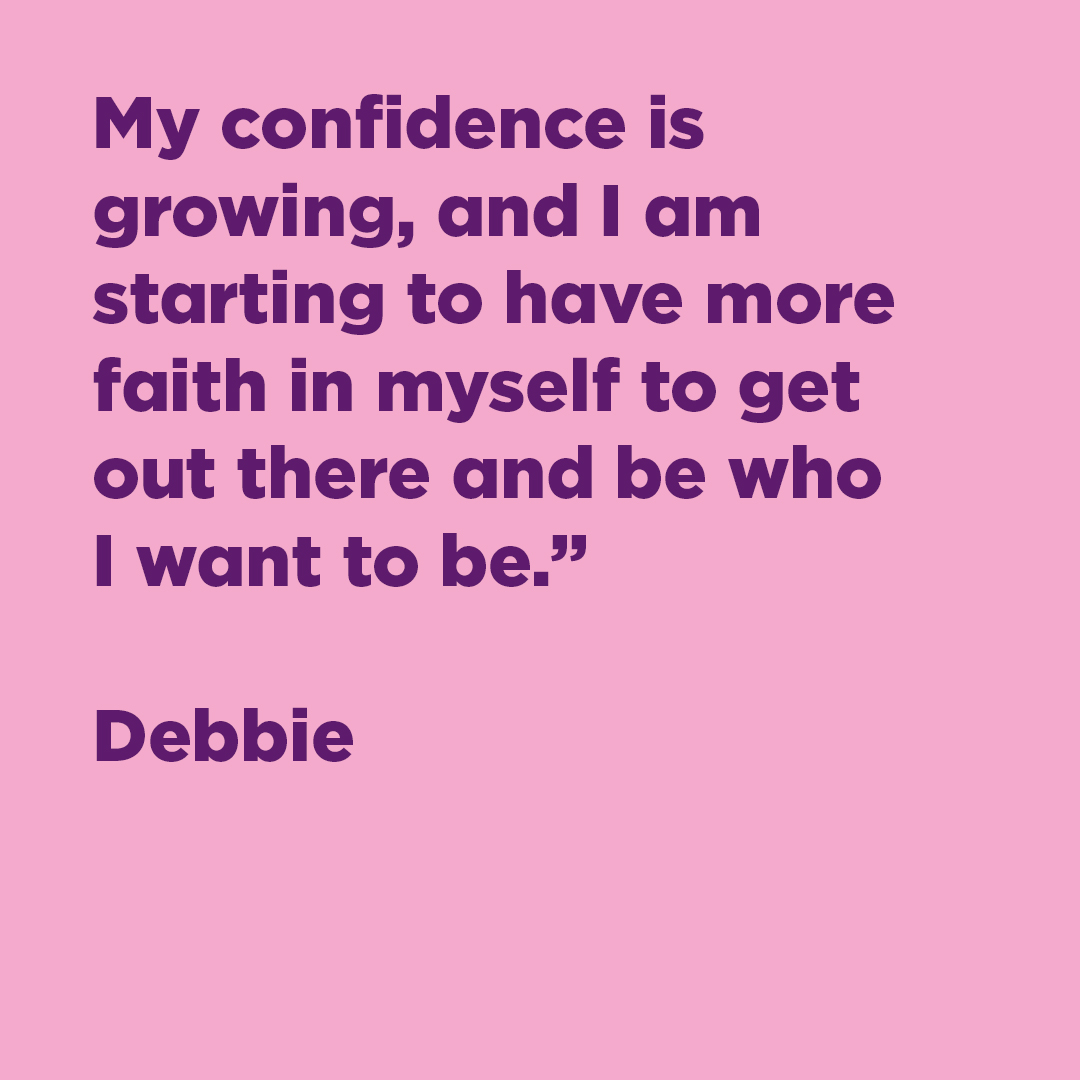 'My confidence is growing, and I'm starting to have more faith in myself to get out there and be who I want to be.' This week’s #BelieveInPeople story, is from Debbie, who was inspired to become a volunteer. Read her story on our website: changegrowlive.org/believe-in-peo…