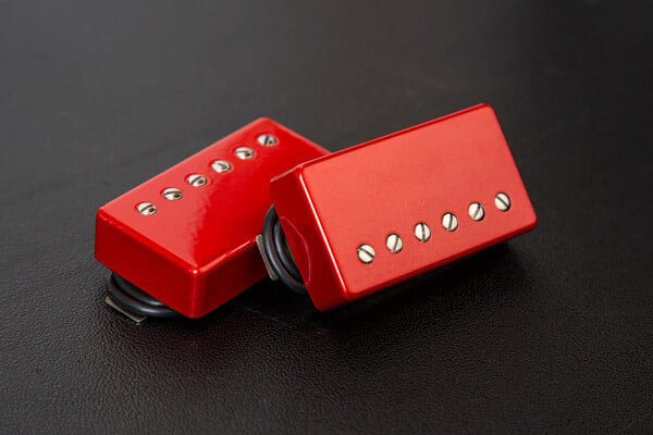 Raw Texas punch and sizzle, now in Eliminator Red. This custom run of our Pearly Gates is available only on @Reverb: hubs.la/Q02wGPc60 #SeymourDuncan #PearlyGates