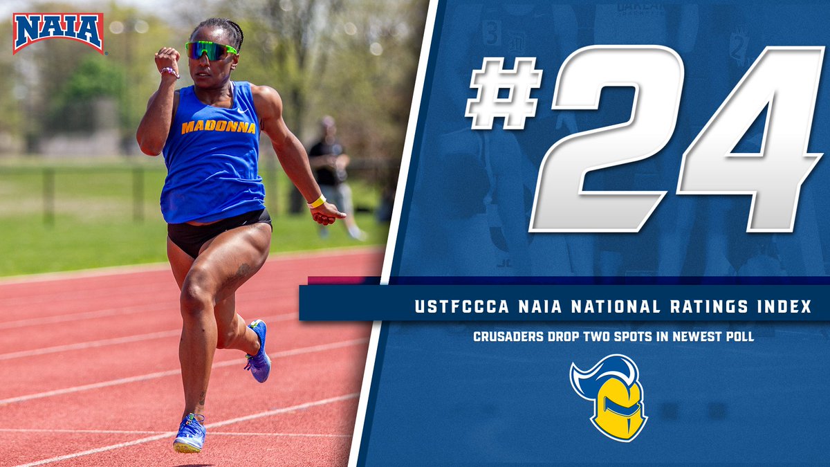 MUCrusadersXCTF's tweet image. Women&apos;s Track and Field remains in Top 25 in week seven of the USTFCCCA National Ratings Index

#CrusaderNation