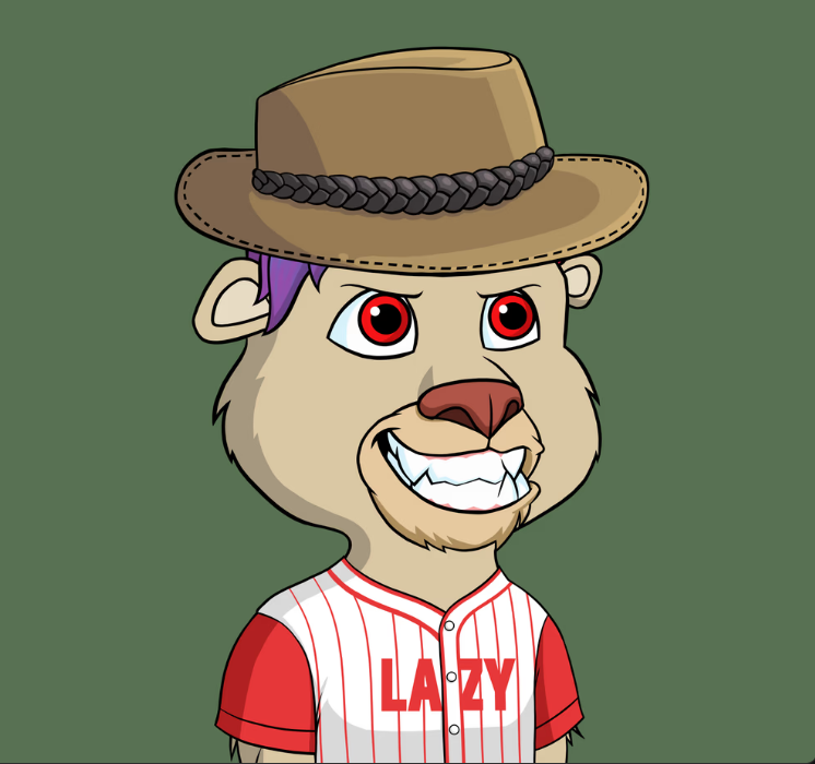 A @LazyLionsNFT cub has joined my team! Welcome & get ready to play @Moonshot_BSBL 🐻⚾️