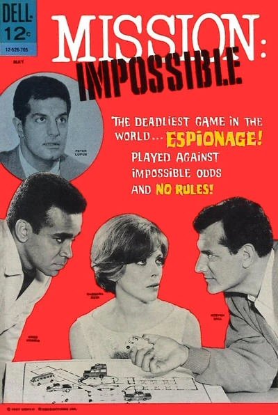 #ThisDayInFandomHistory: Mission: Impossible is an American comic book series from Dell Publishing, based on the TV series from 1966. The first issue was published in May of 1967 with the stories 'Target in the Sea!' and 'The Deadly Defector!'. #OnThisDay #MissionImpossible