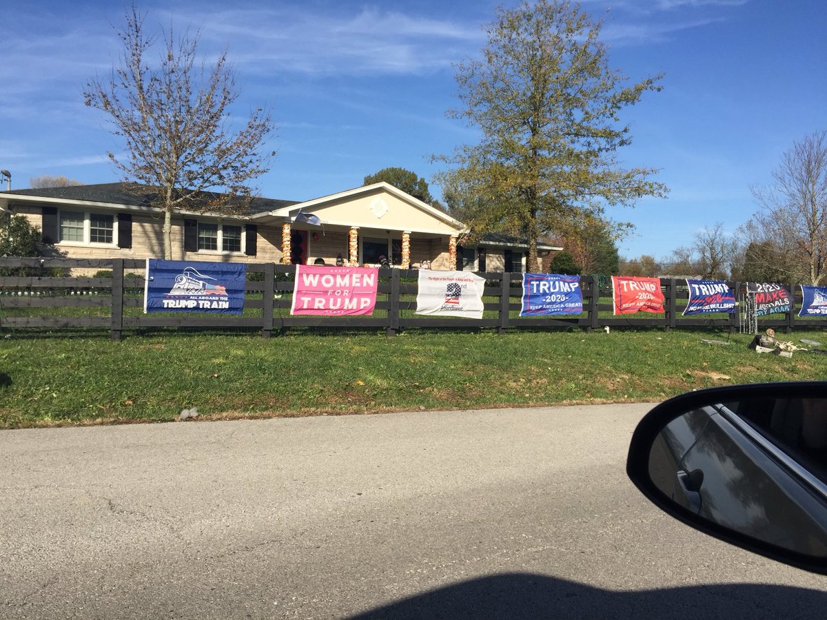 They’re ready for November in Kentucky 👇🏼