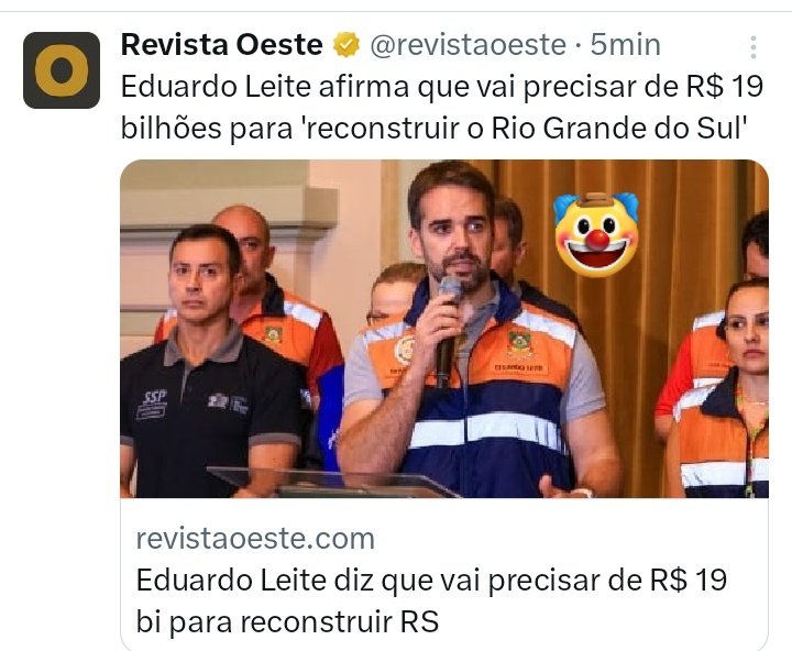 loola vai prometer ajudar, a ajuda não vai chegar, e se chegar algum troco, o povo não verá nem a cor do troco. Quem vai erguer o RS, é o próprio empresário, ou seja, o Povo pelo Povo. Podem printar...