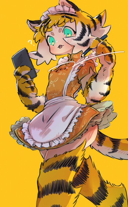 #メイドの日 
 #何回でもポストしたくなるお気入りの一枚を見せて
🐯 