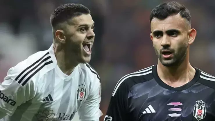 Beşiktaş, Rachid Ghezzal'ın sağ uyluk arka adalesinde gerilme ve ödem, Milot Rashica'nın ise sol uyluk üst iç adalesinde gerilme ve ödem tespit edildiğini açıkladı. #Beşiktaş #RachidGhezzal #MilotRashica