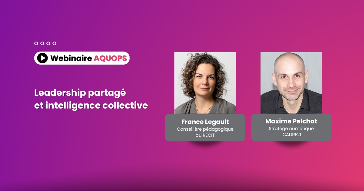 CADRE21 (@lecadre21) on Twitter photo Le 16 mai prochain, <a href="/mxpelchat/">Maxime Pelchat</a> et France Legault discuteront des leviers numériques au service d’un leadership partagé et de l’intelligence collective. Ce webinaire en ligne se déroule de 11 h 30 à 12 h 30 et vise principalement les leaders pédagogiques.
streamyard.com/watch/BckdFFHg… Le 16 mai prochain, <a href="/mxpelchat/">Maxime Pelchat</a> et France Legault discuteront des leviers numériques au service d’un leadership partagé et de l’intelligence collective. Ce webinaire en ligne se déroule de 11 h 30 à 12 h 30 et vise principalement les leaders pédagogiques.
streamyard.com/watch/BckdFFHg…