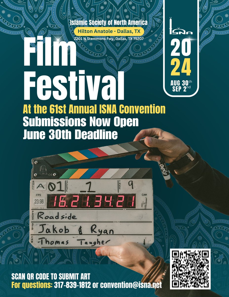 Do you have a video or film you want shown at ISNA's 61st Annual Convention in Dallas? Submissions are now open!

Use this link for submission
isna.app.neoncrm.com/np/clients/isn…

#filmfestival #film #isna61