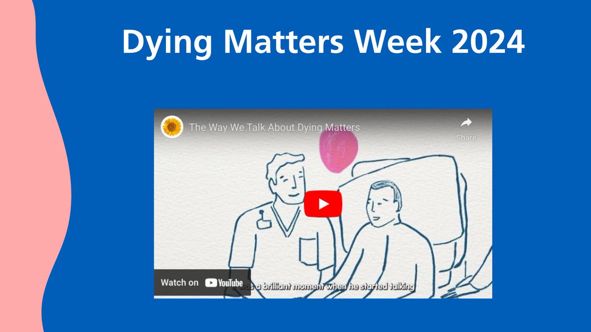 Watch this moving video about why it's is important to talk about dying. #TheWayWeTalkaboutDyingMatters.