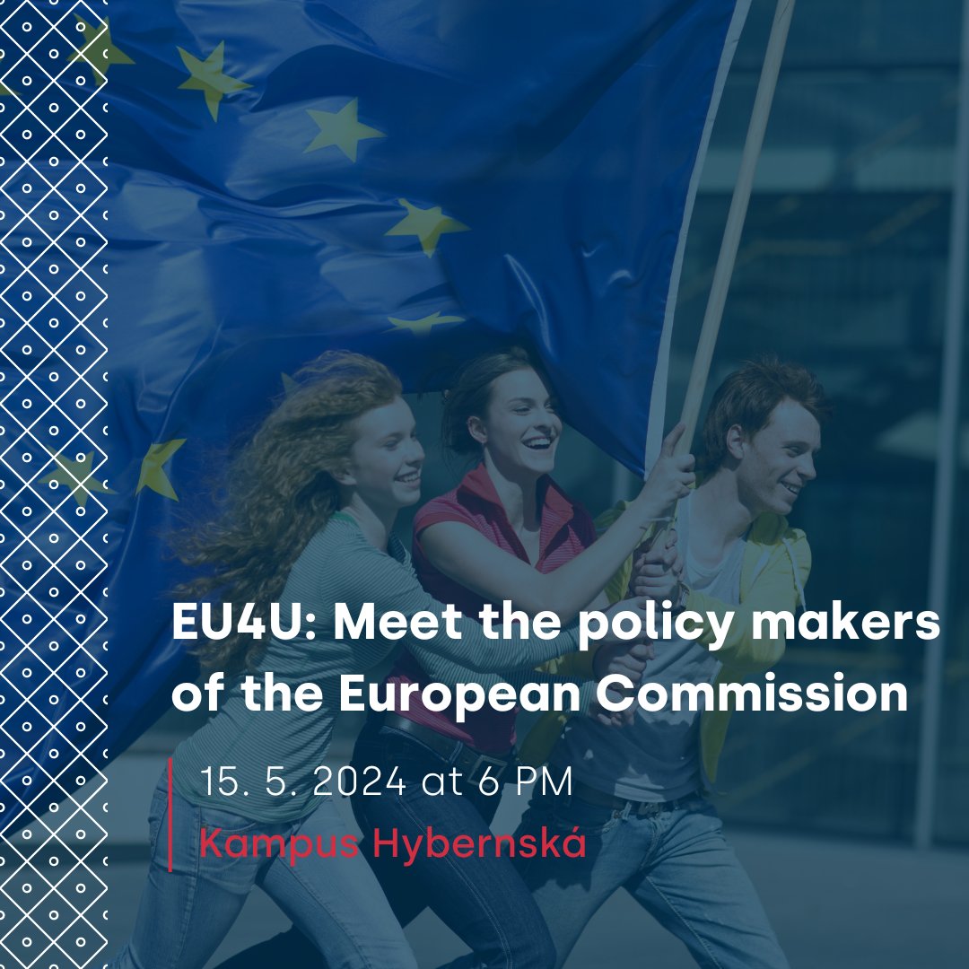 🇪🇺 Join us next week for interactive and informal meeting with the European Commission team! 💡 You will learn more about EU, Czech Recovery and Resilience Plan and what it is like to work for the European Commission. 📌 Registration and more information here:…