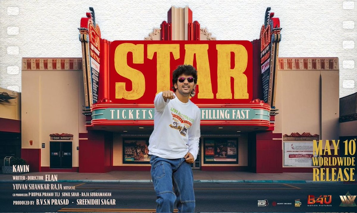 #Star 1st Half Review 🌟

- #Kavin has easily pulled the college and school boy character 
- #U1 songs are very vibe 🕺🏻
And particularly that vintage D song 😉 
- #Lal portions connected very well 🫶🏻
- Melody song will be everyone's favourite 🔥
-