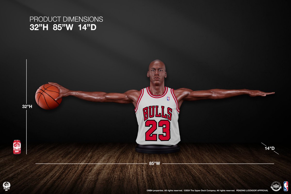 Michael Jordan Wings Life-Sized Bust available for pre-order!

bit.ly/44QJwk1

#michaeljordan #bigbadtoystore #bbts