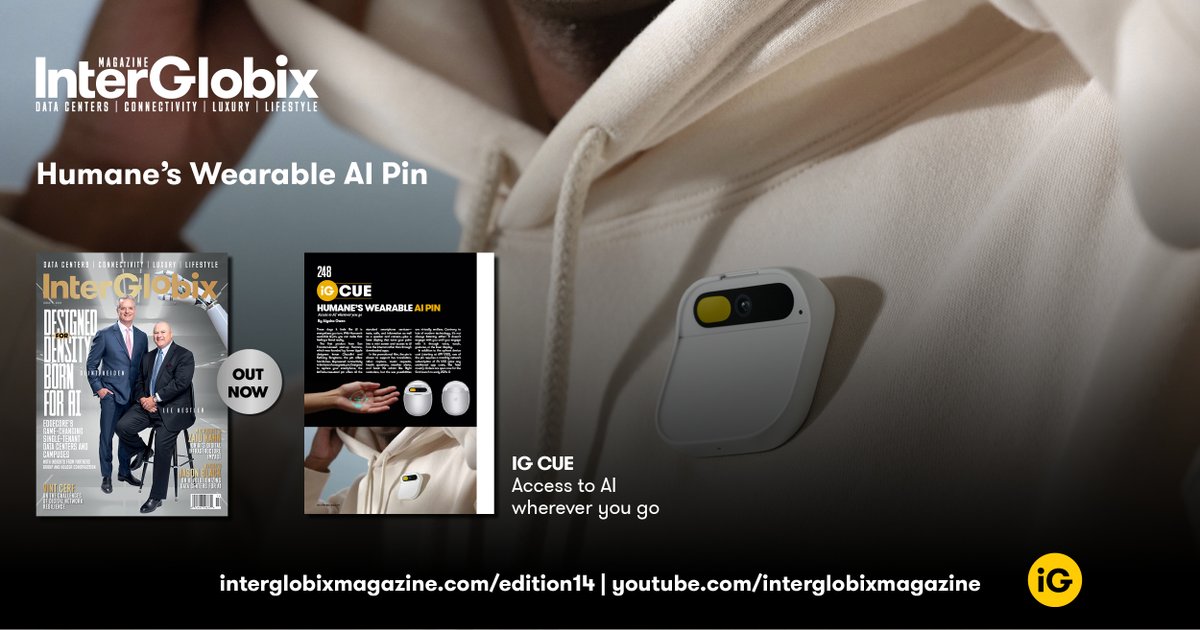 Designed by former Apple designers Imran Chaudhri and Bethany Bongiorno, this sleek magnetic pin offers hands-free, AI-powered access to calls, texts, and more, without the need for a smartphone. 

interglobixmagazine.com/humanes-wearab…

#WearableTech #AI #Innovation